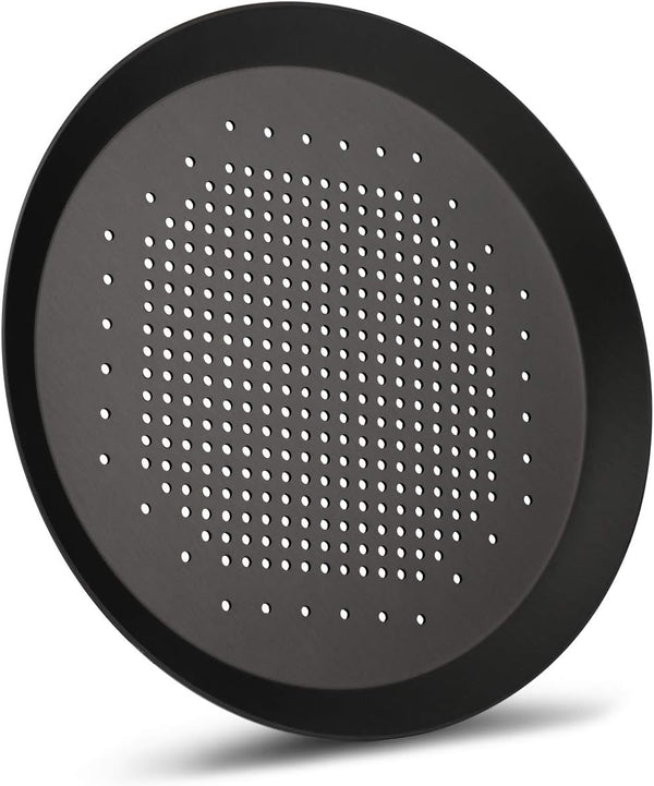 Beasea Pizza Pan 8.5 Inch, Perforated Heavy Duty Pizza Crisper Pan for Home Kitchen