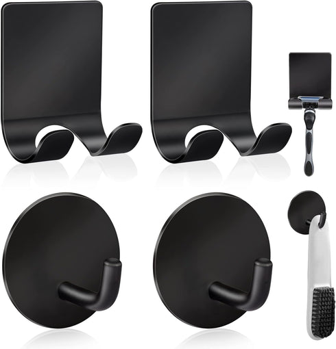 Diesisa Razor Holder 304 Stainless Steel for Shower + Adhesive Sticky Heavy