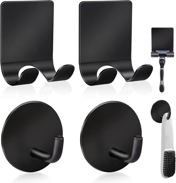 Diesisa Razor Holder 304 Stainless Steel for Shower + Adhesive Sticky Heavy