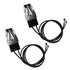 WB2X8228 Wire Kit and Element Receptacle - Compatible with GE Hotpoint Electric Ranges, 2 Pack