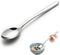 Set of 5 Premium Korean Soup Spoons - 8 Inch 18/10 Stainless Steel Long Handle Rice and Asian Spoon for Home