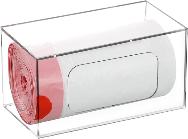 Oloxayi Extra Large Trash Bag Dispenser for Kitchen Cabinet,Wall Mount Trash Bag Dispenser