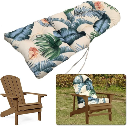 Srutirbo 44x19 inch, Rocking Chair Cushion, High Back Patio Cushions Waterproof Indoor/Outdoor Furniture Chair Cushions