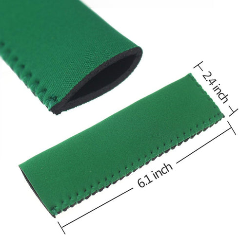 Creatrill 20 Pack Ice Pop Sleeves, Neoprene Fabric Popsicle Holders Bags in 10 Colors