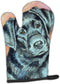 Caroline's Treasures 7177OVMT Black Labrador Oven Mitt | Heat Resistant Thick Kitchen Mitt for Hot Pans