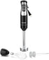 Immersion Blender Handheld, OUTRONSM Hand Blender with 4-point Thickened SS Blades, Milk Frother, Egg Whisk for