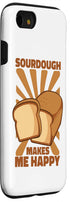 iPhone SE (2020) / 7 / 8 Bread Baker Case - Sourdough Makes Me Happy for Bread Lovers