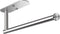 VAEHOLD Under Cabinet Adhesive Paper Towel Holder - Wall Mounted Roll Holder for Kitchen Paper Towels, Silvery