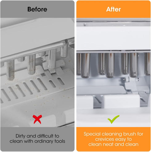 AIEVE Ice Machine Cleaner Brush Sets, 10 Pcs Ice Maker Cleaning Tools Kits