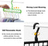 Closet Organizers and Storage, College Dorm Essentials, Multifunctional Magic Hangers with 9 Holes