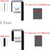 YYST 1) Over Cabinet Door Paper Towel Holder Bar Dispenser for for Kitchen, Pantry, Mudroom, Fits Both Standard & Jumbo