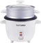Tayama Rice Cooker with Steam Tray 3 Cup, White (RC-03R)