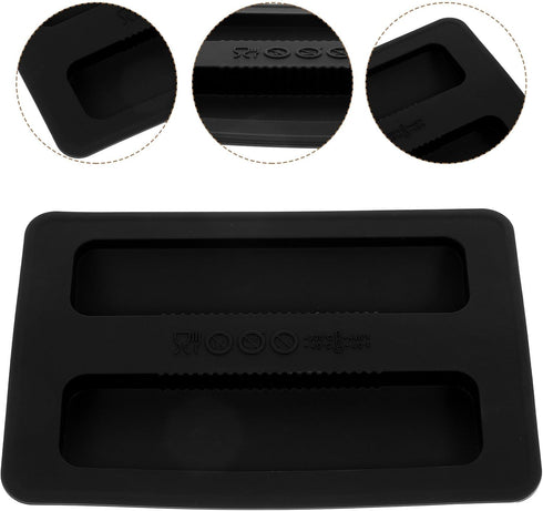 Kichvoe Bread Toaster Silicone Lid Cover, 6.2 * 4 Inch, Toaster Appliance Top Cover for Sandwich Maker