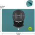Extra Large Silicone Countertop Mat, Nonslip Heat Resistant Kitchen Table Protector, Dark Green for Crafts and Pastry