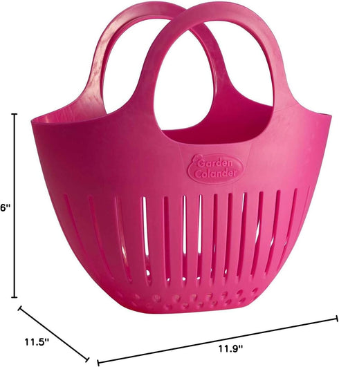 Hutzler Mini Garden Colander, Small, Pink