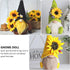 LUOZZY 3 Pcs Summer Sunflower Gnome Doll Plush, Faceless Tomte Decor for Desktop Summer Holiday Party Decorations