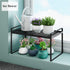 Cabinet Shelf, 13" Kitchen Counter Shelf, Metal Wire Stackable Spice Rack for Kitchen Pantry Bathroom Storage