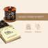 Aromafume Palo Santo Incense Bricks, 2 Trays x 9 Pieces Each with Snowflake Diffuser for Spirituality