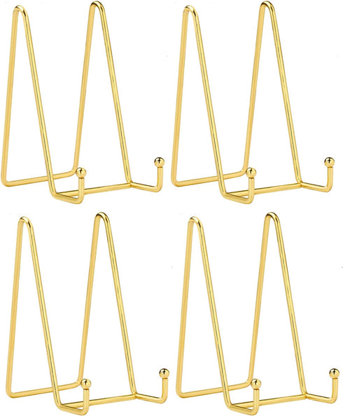 LIONWEI LIONWELI Decorative Plate Stand Holder and Picture Frame Easel Display Stand
