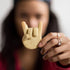 Suck UK Hand Cookie Cutter - Hand Shaped Novelty Cookie Cutter - Plastic Pastry Cutters for Kids - Red