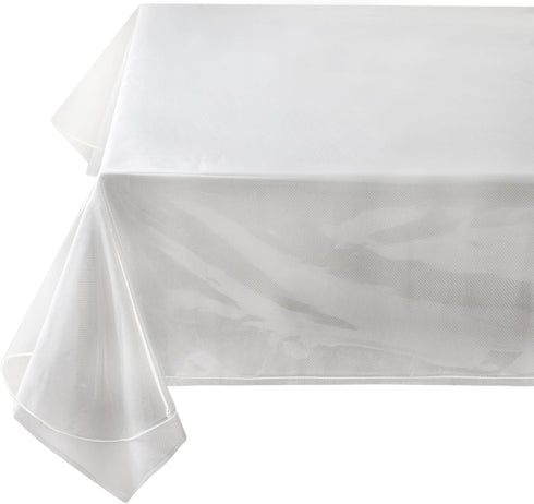 Benson Mills Heavy Duty Clear Plastic Tablecloth Protector, 100% Waterproof Vinyl, 60" x 108" Rectangular