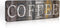 Rustic Farmhouse Kitchen Decor Sign | Printed Wall Hanging Coffee Bar Plaque | 16x5 inches