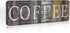 Rustic Farmhouse Kitchen Decor Sign | Printed Wall Hanging Coffee Bar Plaque | 16x5 inches
