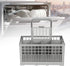Pssopp Universal Dishwasher Cutlery Basket, Replacement Box for Silverware Cutlery Basket in Dishwasher