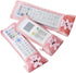 AKOAK 3 Pieces Air Conditioning Remote Control Protective Cover - Bear Lace Fabric Sheath for Home Appliances (S/M/L)
