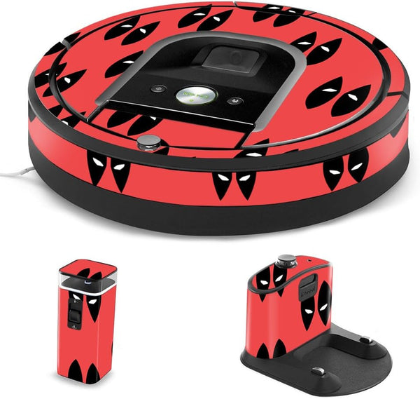 MightySkins Skin Compatible with iRobot Roomba 960 Robot Vacuum - Dead Eyes Pool | Protective, Durable, and Unique Vinyl Decal wrap Cover | Easy to Apply, Remove, and Change Styles | Made in The USA by MIGHTY SKINS