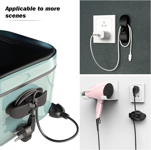 4 Pack Cord Organizer for Appliances, Cord Wrap Cable Organizer for Small Kitchen Appliances, Blenders, Coffee Maker