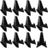 12 Packs Mini Coin Display Stands, 2.17 x 1.65 Inch Black Easel Holders for Collectibles and Pictures