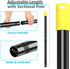 4ft 8ft 18" Swimming Pool Brush with Pole, - Pool Brush Head for Above Ground, Inground Pools, Cleaning Scrubber Tools