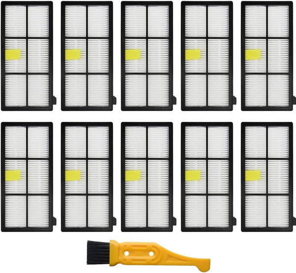 10 Pack HEPA Filters for Roomba 800 900 Series 860 870 871 880 960 980 Vacuum Cleaning Robots