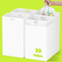 Kaiferty 30 Gallon Disposable Trash Cans for Parties, 4 Pack Extra Large