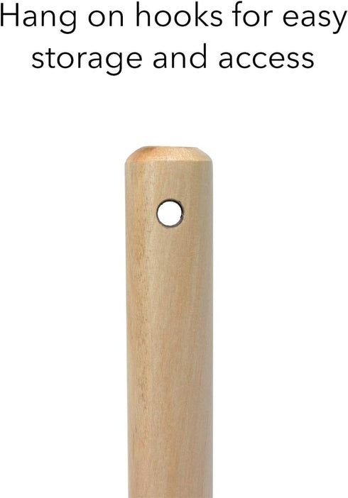 Pizza Bubble Popper Spinner Fork, Aluminum 17.5 inch with Wooden Handle, 2-Pack, Outdoor Pizza Oven Accessories