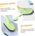 Mobestech Floor Brush, Groove Corner Brush for Home Cleaning, Plastic Handle Scrub Brush