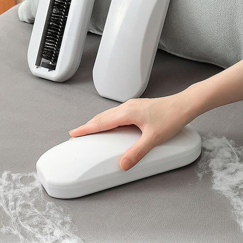 HURRISE Handheld Crumb Sweeper, Reusable Soft Hair Debris Collector for Home Use