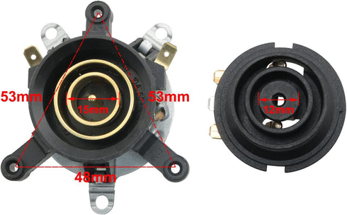 Electric Kettle Thermostat Coupler, 15mm Copper Ring Temperature Control Switch