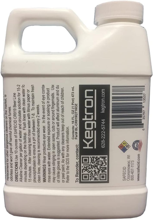 CR919 Alkaline Beer Line Cleaner 16 Fl Oz