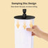 Countertop YUMORE Paper Towel Holder Heavy Weighted Base Non-Slip, One-Hand Tear, Stainless Steel Kitchen Paper Towel