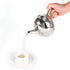 Stainless Steel Teapot with Filter, Easy Pour Coffee Pot Kettle for Home and Office, 1000ml Capacity
