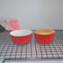 Bright Red Foil Cupcake Liners, Standard Sized Baking Cups, 120-Count for Party and Wedding