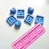 Baby Shower Fondant Molds (5 Pack) - Cute Silicone Chocolate Feet and Clothes Molds for Cake Decorating