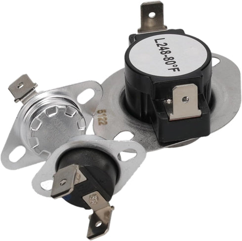 Supplying Demand LA-1053 53-0143 Clothes Dryer Thermal Fuse and High Limit Thermostat Replacement Kit