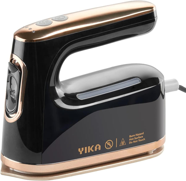 YIKA Handheld Portable Steamer for Clothes, 2 in 1 Ironing & Steaming, Large Soleplate, 45S Heat Up for Home and Travel