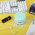 FineInno Mini Crumb Vacuum Cleaner - Portable Desktop Sweeper, Handheld Cordless Multifunction for Home, Office, Cars