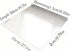YICORIP (19.7 15.7 Stainless Steel Cutting Boards for The Kitchen, Suitable for Meat, Fruits, Vegetables, Bread