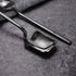IQCWOOD Coffee Tea Spoons, Set of 6 Stainless Steel 5.6 Inch Small Espresso Spoons for Dessert, Ice Cream, Sugar, Tea