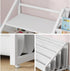 2 4-Tier TCW06WB CHOEZON Kids Bookshelf, Book Shelf for Kids Rooms, Toddler Bookshelf with Open Shelves and Sling Rack